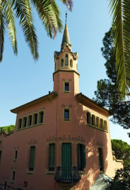 Evi Müzesi antonio gaudi. Barselona Simgesel Yapı, İspanya.