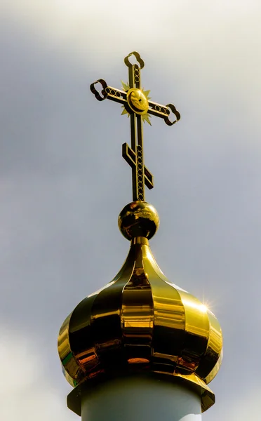 Крест православной церкви — стоковое фото