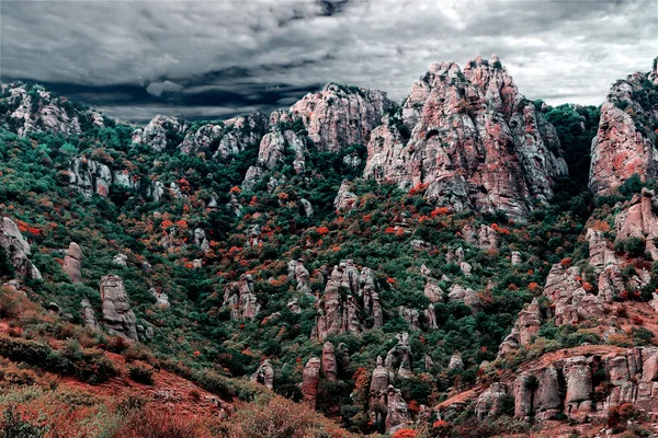 Paisagem de montanhas — Fotografia de Stock