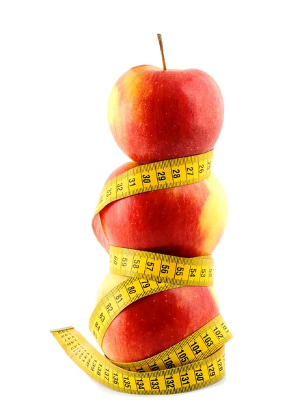 Apple diet — Stock Photo, Image