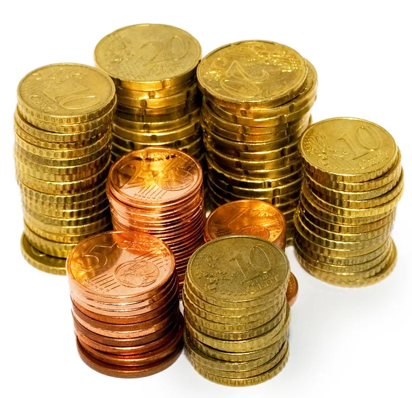 Monedas de oro — Foto de Stock