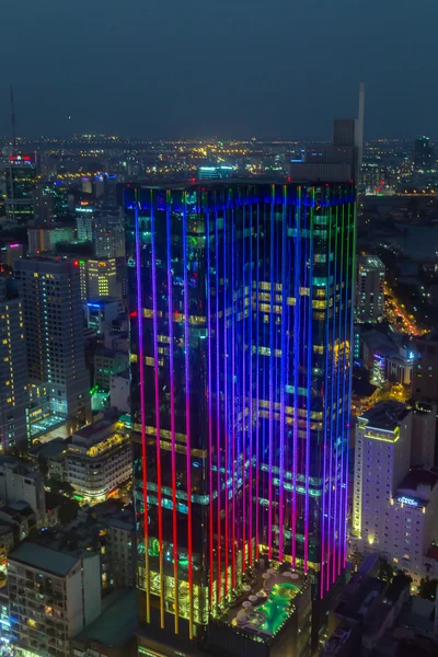 Noche Saigón, Vietnam — Foto de Stock