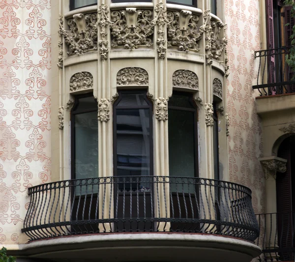 Barcelona mimari cephe — Stok fotoğraf