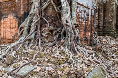 Ancient temple Koh Ke, Cambodia clipart