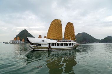 Ha Long Körfezi, Vietnam.