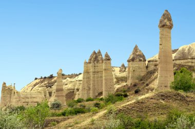 dağ manzarası, Göreme, Kapadokya, Türkiye
