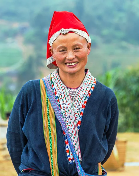 Red dao sapa District, lao cai, Vietnam — Stockfoto