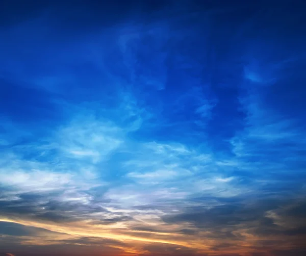 Céu luz solar fundo — Fotografia de Stock