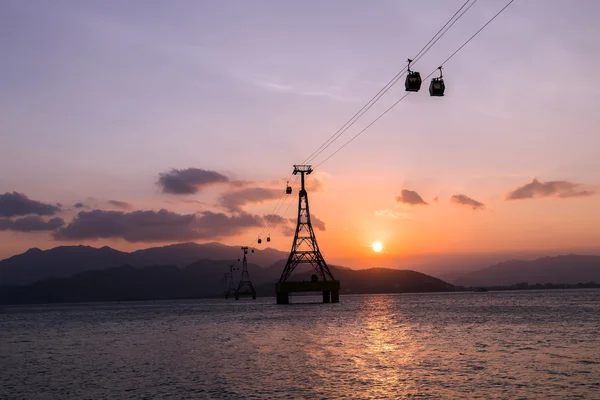 Vinpearl bergbanan nha trang, vietnam — Stockfoto