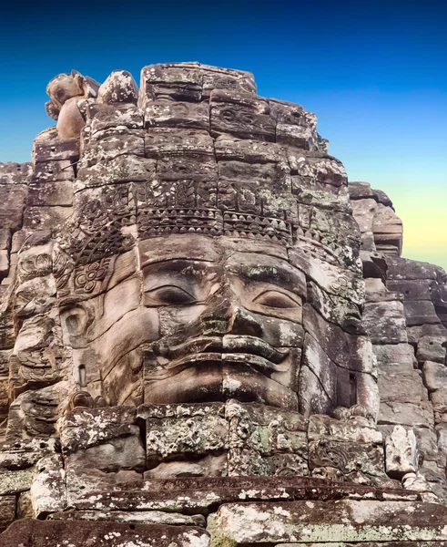 Monument Bayon tempel, Angkor, Cambodja — Stockfoto