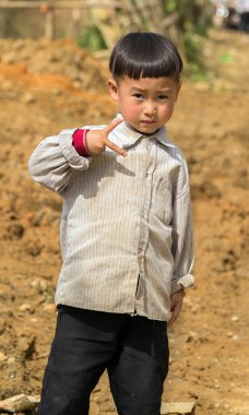 Çocuk Sapa, Lao Cai, Vietnam
