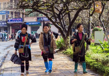 Kadın Hmong Sapa, Lao Cai