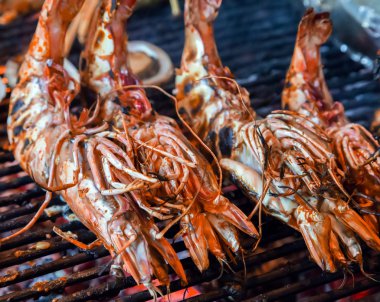 Kaplan karides Barbekü