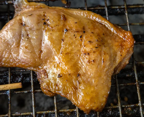 Куриный гриль, приготовление пищи — стоковое фото