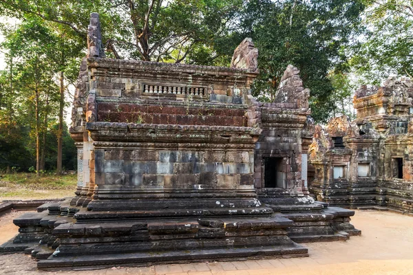 Кхмерська храмовий комплекс Ангкор-Ват, — стокове фото
