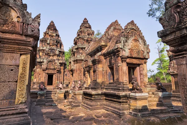 Banteai Srei, Siem Reap, Kambodja — Stockfoto