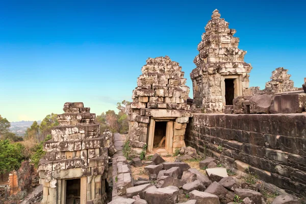 Angkor Wat, Khmer tempel komplex, — Stockfoto