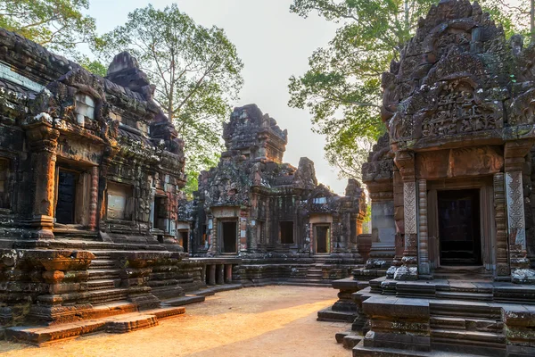 Angkor Wat, Khmer tempel komplex, — Stockfoto