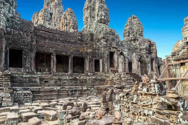 Templo de Bayon, Angkor, Camboya — Foto de Stock