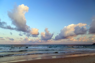 plaj ve deniz doğa manzara yaz