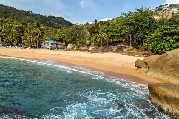 Paesaggio tropicale spiaggia — Foto Stock