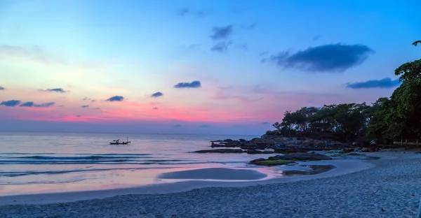 夕阳西下. — 图库照片