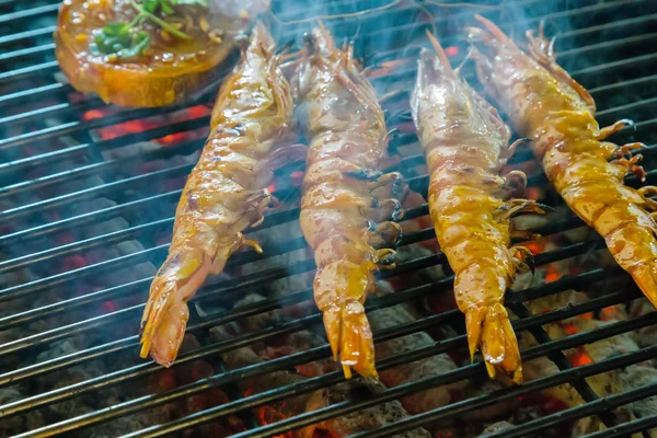 Barbecue Grill seafood. — Stock Photo, Image