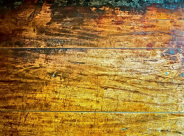 Zon met stralen oud hout — Stockfoto