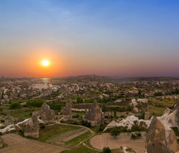 Házak cappadocia Cave — Stock Fotó