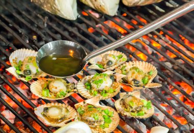 ızgara ızgara deniz ürünleri