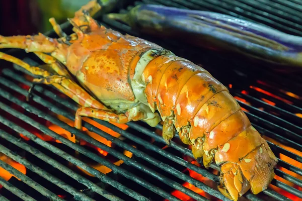 Grill lobster bbq — Stock Photo, Image