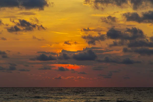 Тропік захід сонця — стокове фото