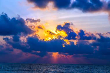 Arka plan Sunse