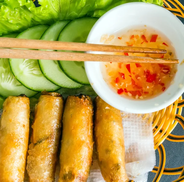 Fried spring rolls — Stock Photo, Image