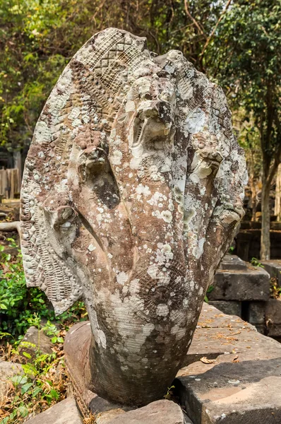 Szobor Beng Mealea templom — Stock Fotó