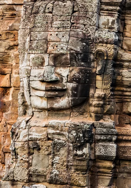 Statue monument Bayon temple, — Stock Photo, Image