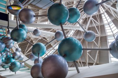 Moleküler, atom iç Petronas ikiz kuleleri