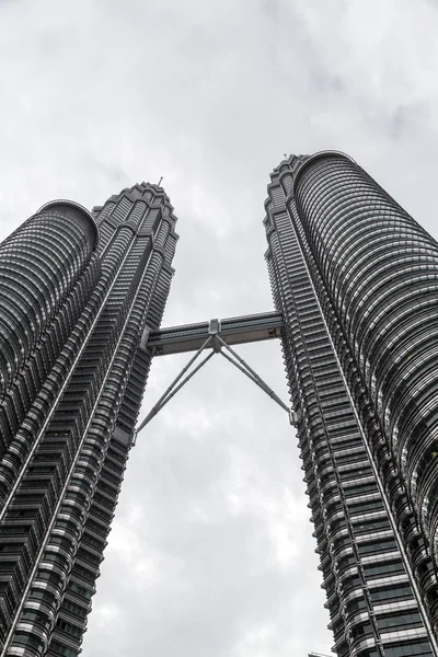 Petronas twin towers, — Stockfoto