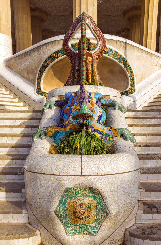 Lizard In Park Guell Barcelona Spain Stock Editorial Photo C Fotoall Lizard In Park Guell Barcelona Spain Stock Editorial Photo C Fotoall