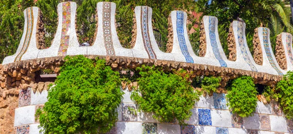 Barcelona Fence Gaudi — Stock Photo, Image