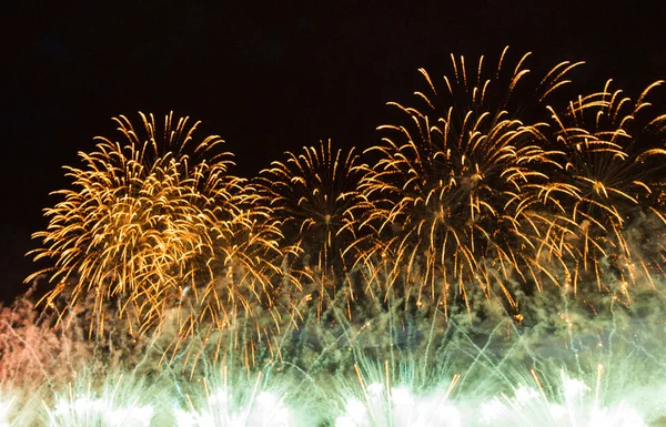 Kleurrijke fireworks neon — Stockfoto