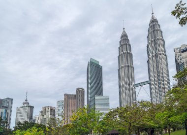 Petronas Twin Towers, Kuala Lumpur, Malaysia clipart