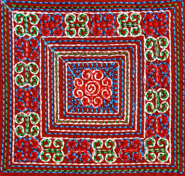 Rug шовкових ручної — стокове фото