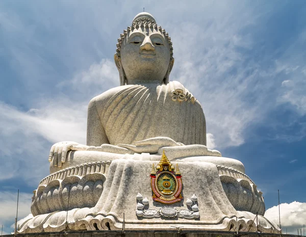 Weiße Buddha-Statue — Stockfoto