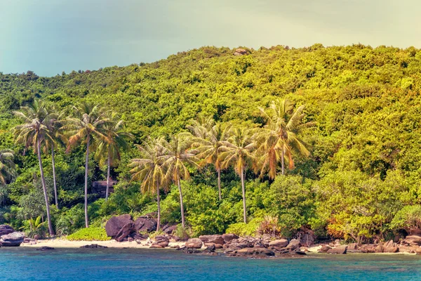 Paesaggio baia isola — Foto Stock