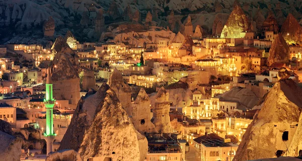 Krajobraz na Turcja Kapadocja goreme. — Zdjęcie stockowe