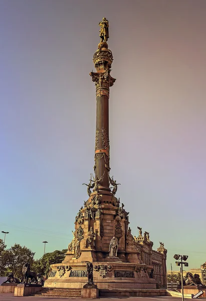 Christopher Columbus Column — Stock Photo, Image