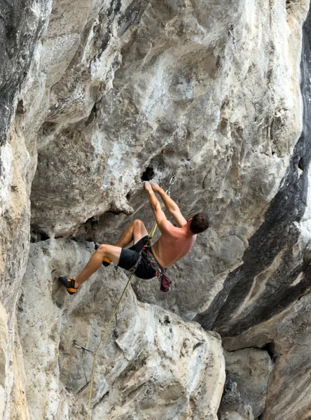 Bergsteigen, Klettern, Sport — Stockfoto