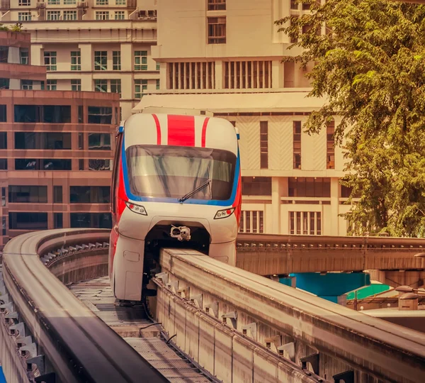 Trasporto Treno monorotaia — Foto Stock