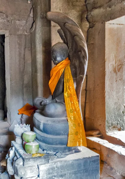 Świątynia Bajon Buddy, Angkor w Kambodży — Zdjęcie stockowe